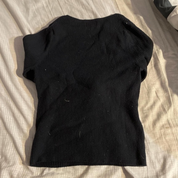 Old Navy Black Scoop Neck Sweater L - Picture 2 of 4